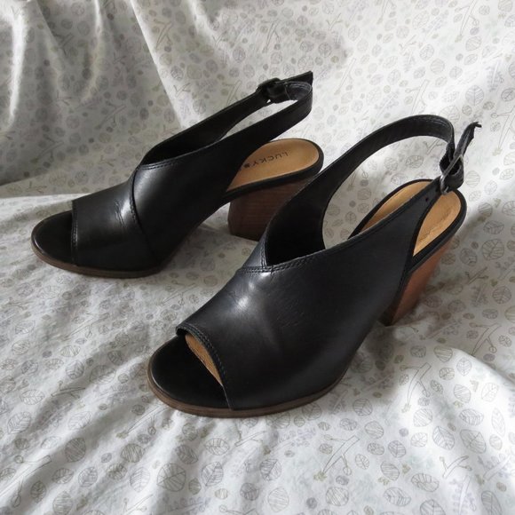 Lucky Brand Shoes - Lucky Brand Overandie Sandel Pump, 6.5M